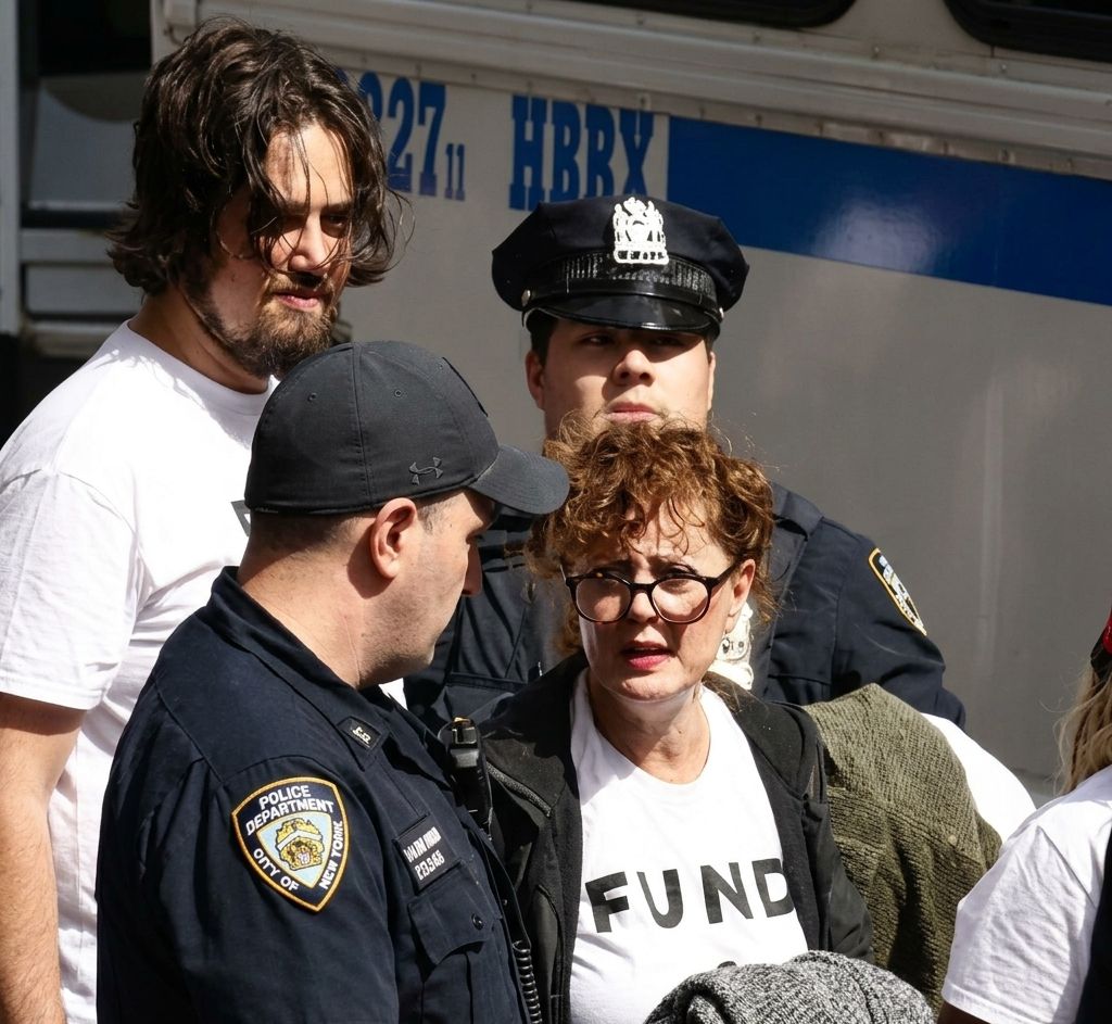 Susan Sarandon «detenida por la policía de Nueva York»